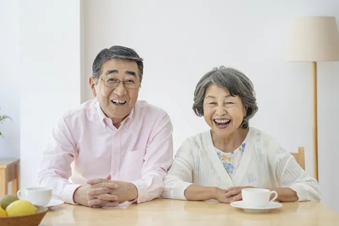 壮年夫婦の写真