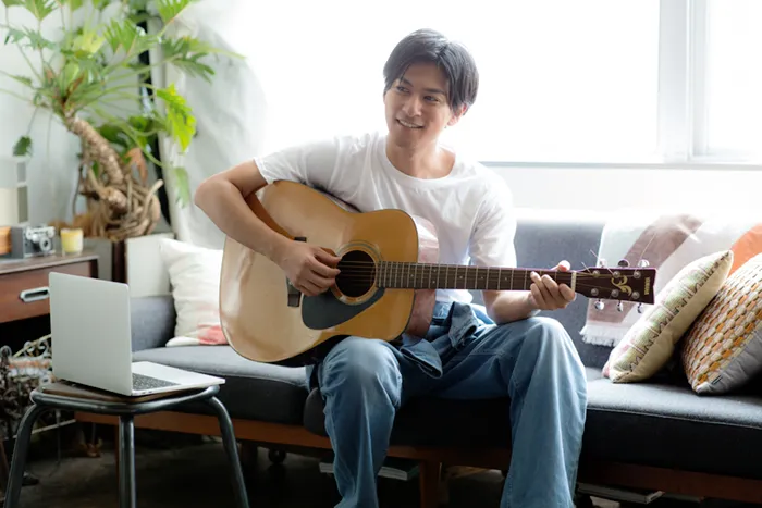 独身男性の写真